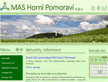 Tablet Screenshot of hornipomoravi.eu
